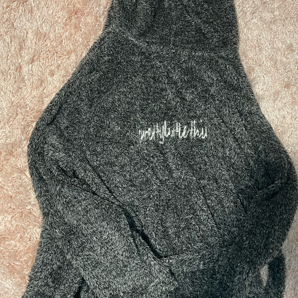 pretty little thing plush robe